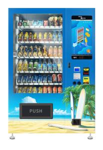 China Energy Efficient Industrial Vending Machine With 2 - 20℃ Cooling System wholesale