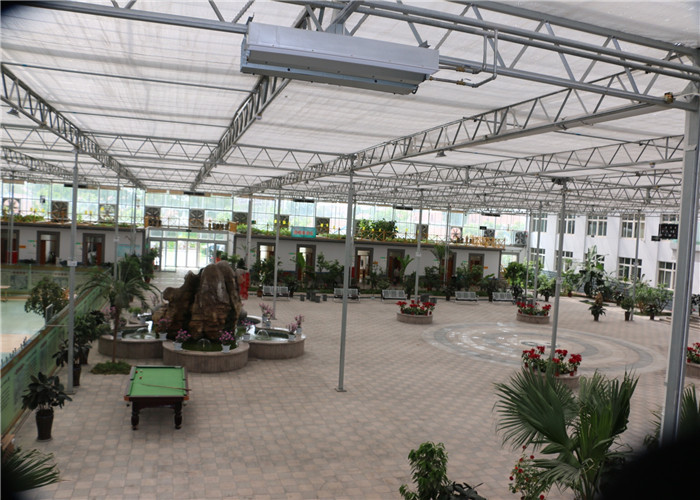 Polycarbonate Ecological Greenhouse For Tomato Planting And Ecology Agriculture