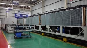 China 1168kw R134A Refrigerant Air Cooled Screw Chiller High Efficiency Air Cooled Chiller wholesale