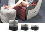 Travel Pillow Inflatable Foot Rest Orthopedic Cushion Knitted Cushion For Car