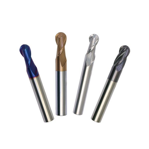 High Precision Solid Tungsten Carbide End Mill For Aluminum Cutting Tool Long Working Lifespan No Coating