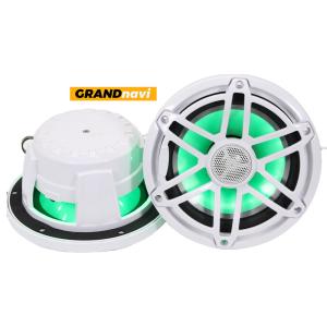 China 6.5inch Shallow-mount Marine Speakers With RGB LED Lighting wholesale