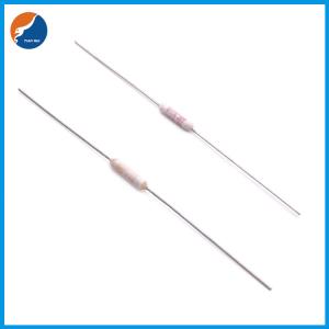 China 1A - 3A Non Resettable Thermal Fuse 125C Over Temperature Protection wholesale