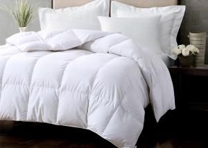 China White Alternative Down 105gsm Fiber Quilts wholesale