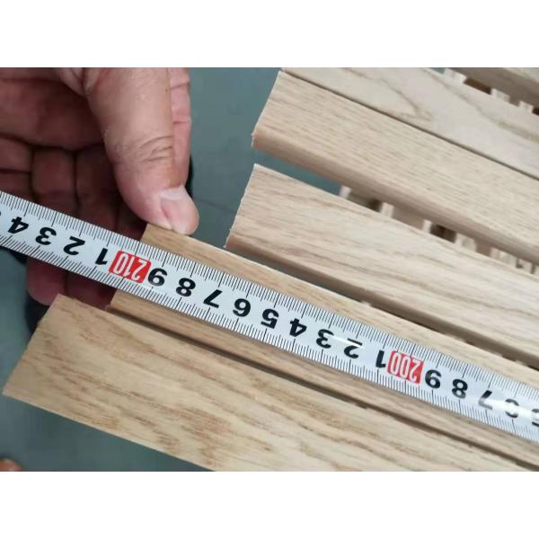 A Grade Veneered Door Stop With Finger Joint Fir Core Unfinished