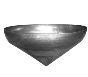 China OEM Conical Standard Dished Head Conical Cap Flat Bottom Carbon Steel wholesale