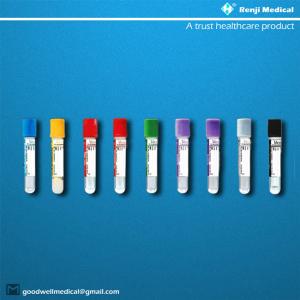 China SGS MSDS Approval Disposable Vacuum Blood Collection Tube 5ml 7ml wholesale