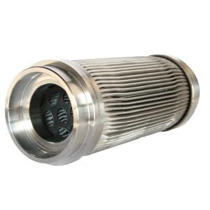 China 5um Natural Gas Filter Cartridge , 40mm Sintered Metal Filter Elements wholesale