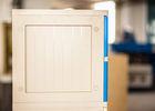 China 32 Tier One Set Blue Mobile Phone Lockers Steel Material For Meeting Room wholesale