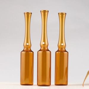 China 1ml 2ml Borosilicate Glass Vial Ampoule Clear Small Bottle Ampule wholesale