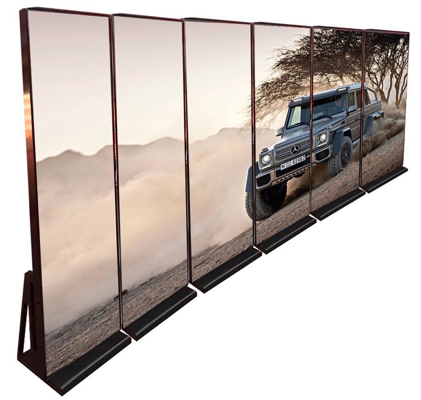 Commercial Multi Screen LED Poster Display Standalone LED Advertising Screen Shenzhen Factory