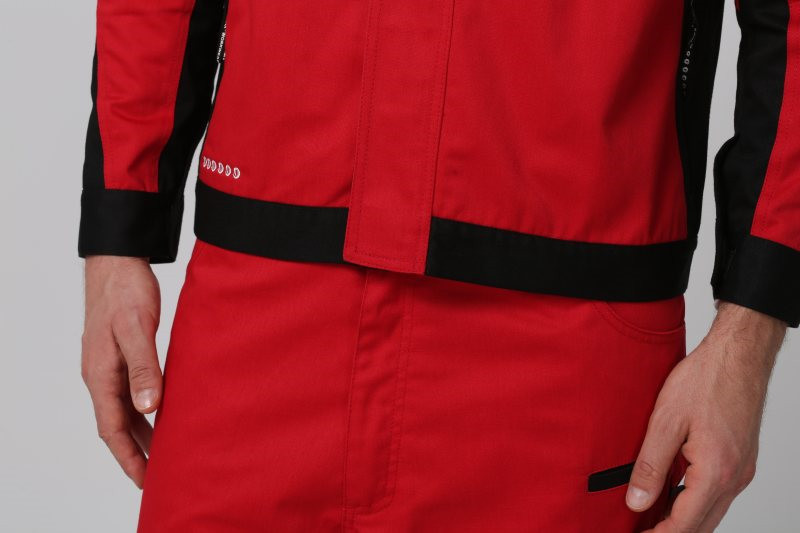 Outside 250gsm Mens Work Uniforms Microfleece Inside Spring Work Jackets