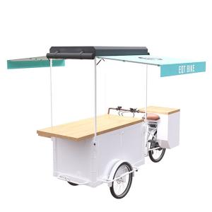 China Commercial Bike With Food Cart , Multipurpose Carts Mobile Food Equipment wholesale