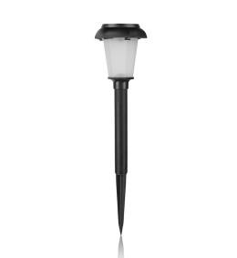 China Frosted Hexagon 35cm 2V Solar Garden Pole Lights wholesale