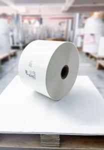 China Transparent Waterproof PE Coated Paper Roll 62g Paper Thickness Glassine wholesale
