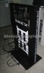 Black Metal Counter Display Units 4 Holders Show Caps Store Display Stands