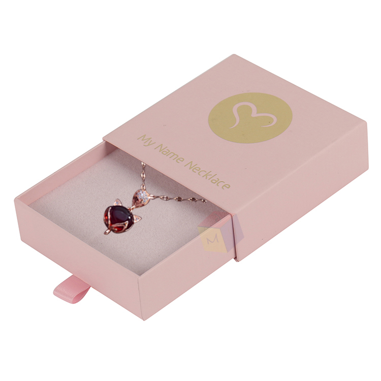 Recyclable Jewelry Packaging Box Earrings And Necklaces Cardboard Jewelry Gift Boxes