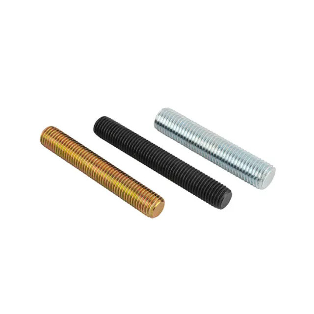 Hexagon Head Threaded Stud Bolts for Construction - 20-200mm Length