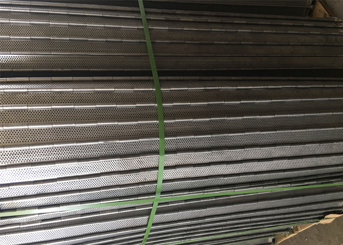 Flat Smooth Surface Plate Link Belt For Carrying Small Unstable Products