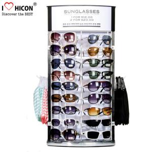 China Custom 2-Way Sunglasses Display Case , Wooden Sunglasses Display For Retail Shop wholesale