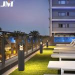 Outside LED Lawn Lights Garden 130x130x600MM E27 Decorative Lawn Yard Bollard