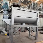 Dry And Wet Universal Screw Ribbon Mixer Stainless Steel Food Chemical Electric