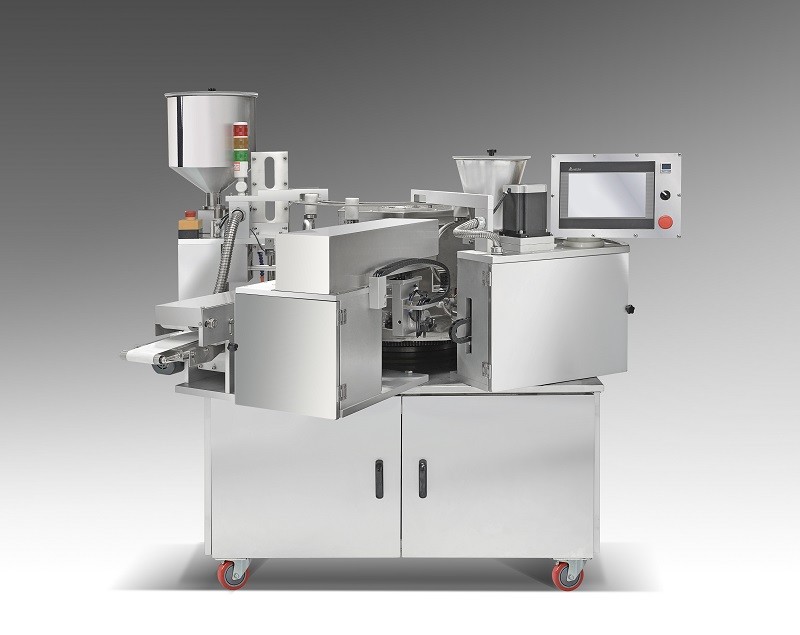Sliver Food Production Line Equipment Automatic Egg Roll Maker Machine