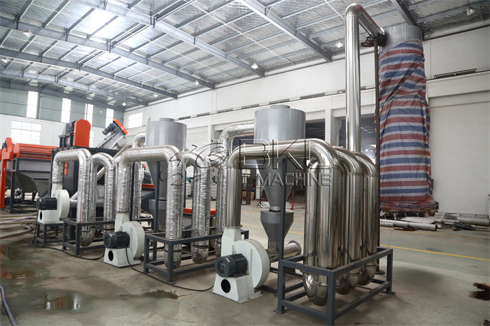 BOPP Film Ldpe Pet Recycling Machine 600kg/H Waste