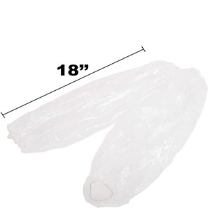 Compostable Biodegradable Personal Protective Disposable Long Sleeve Arm Sleeves Protect Covers Oversleeves Protectors