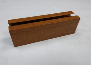 Commercial Aluminum Window Frame Extrusions Powder Coating Surface Treatment