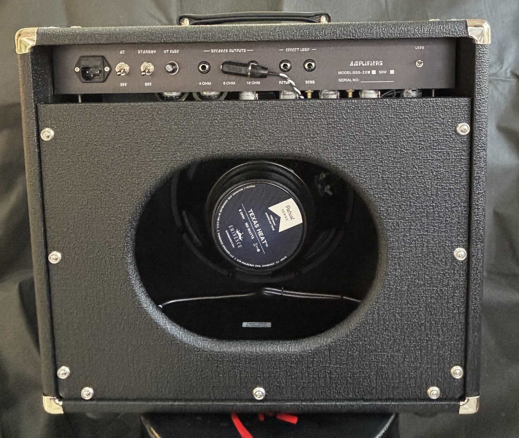 Custom Dumble Steel String Singer Clean Reverb Tone SSS20 ECC83S*5 EH 6V6*2, Handmade Grand Guitar Amp Head 20W 50W 100W Optional