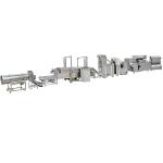 Flour Powder Fried Snack Food Production Line 150-200kg/H