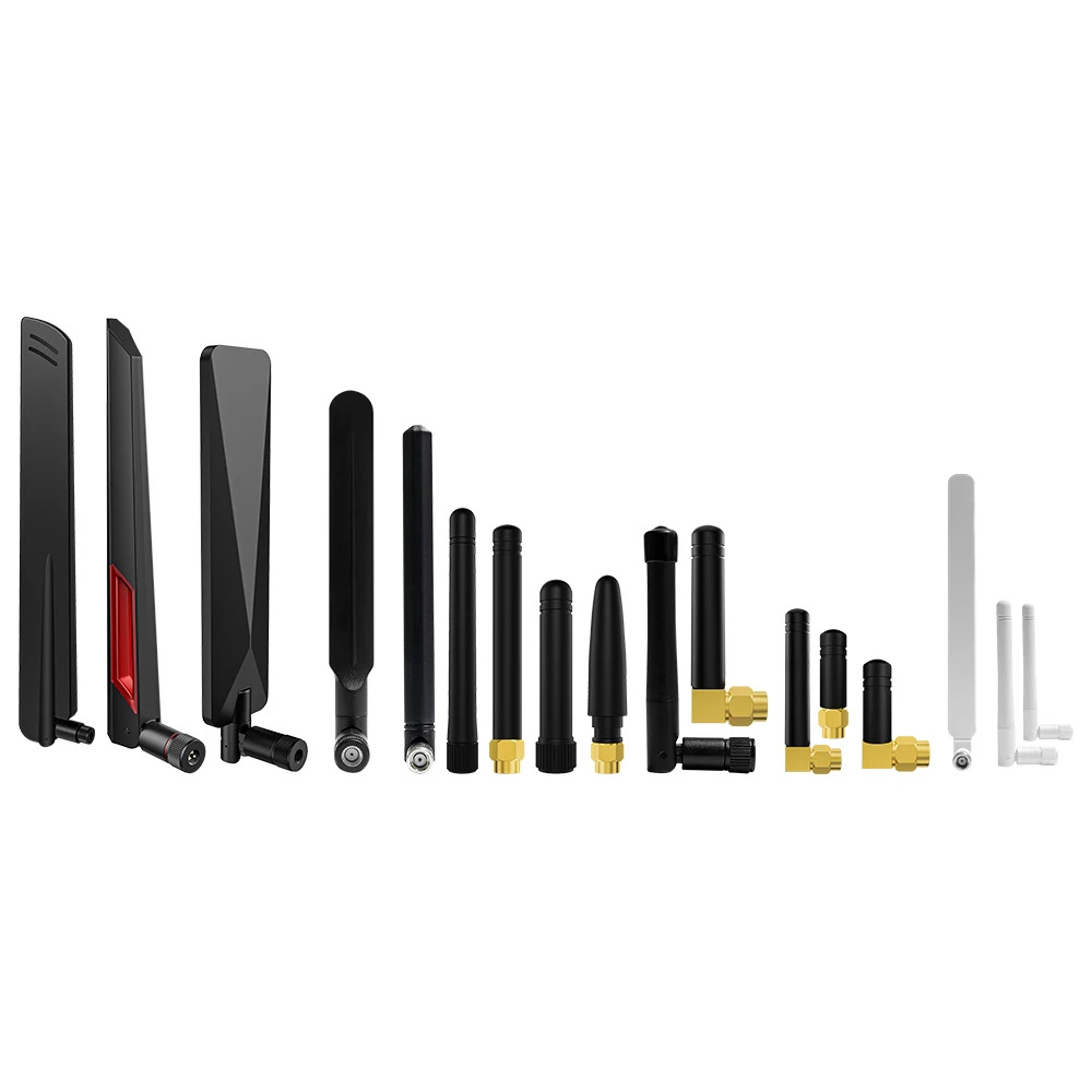 Rubber 3G 4G LTE Wifi Indoor Antenna High Gain 3-8dBi for 2.4GHz 5.8GHz Communication