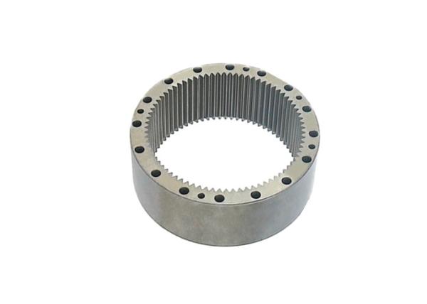 Quality Daewoo Doosan Excavator Swing Gearbox , DH300-7 Rotating Gear Parts Slewing Gear Ring for sale