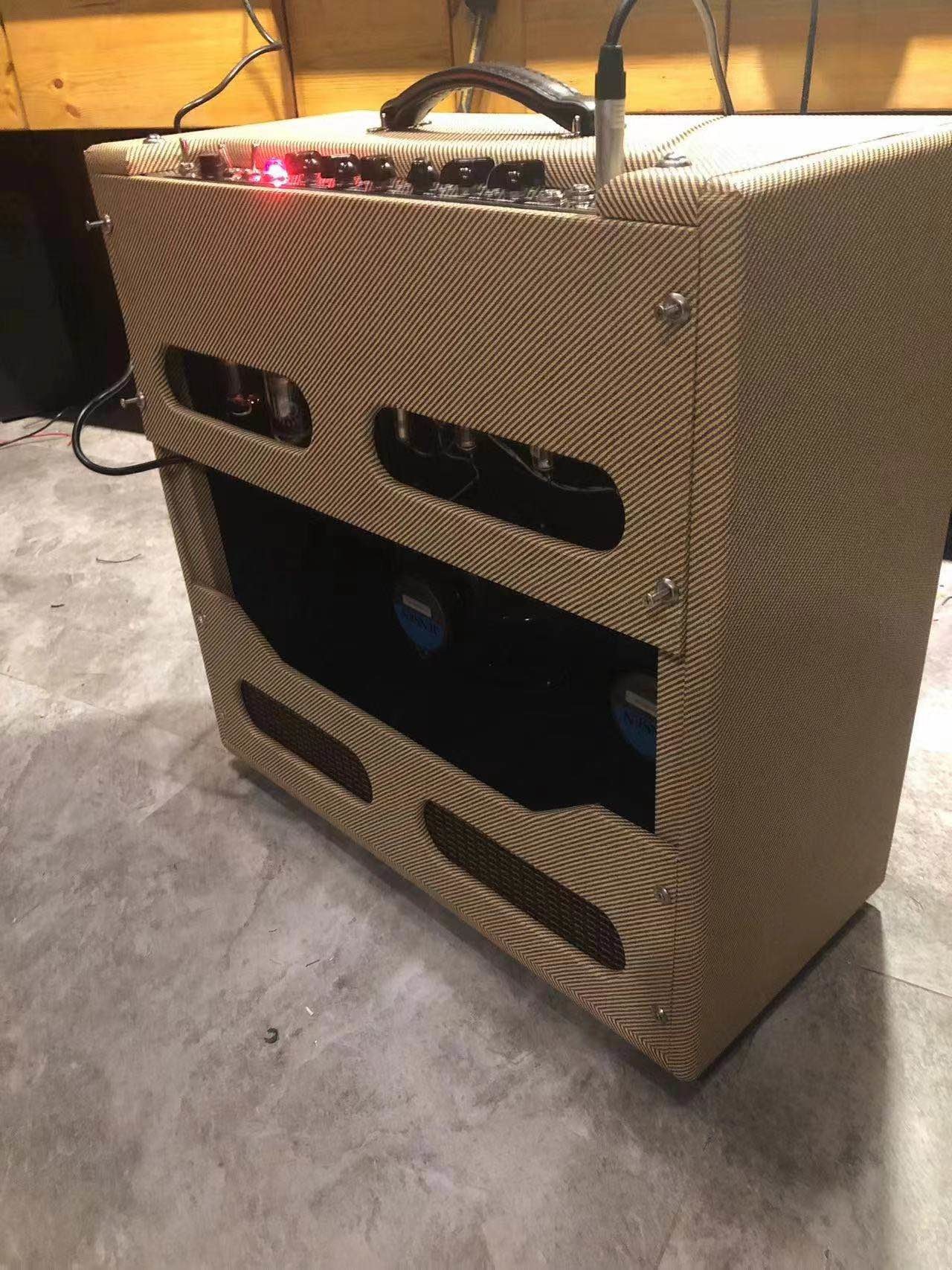 CUSTOM FENDER 5F6A STYLE 59 BASSMAN LTD 4X10 HANDWIRED ALL TUBE GUITAR AMP COMBO