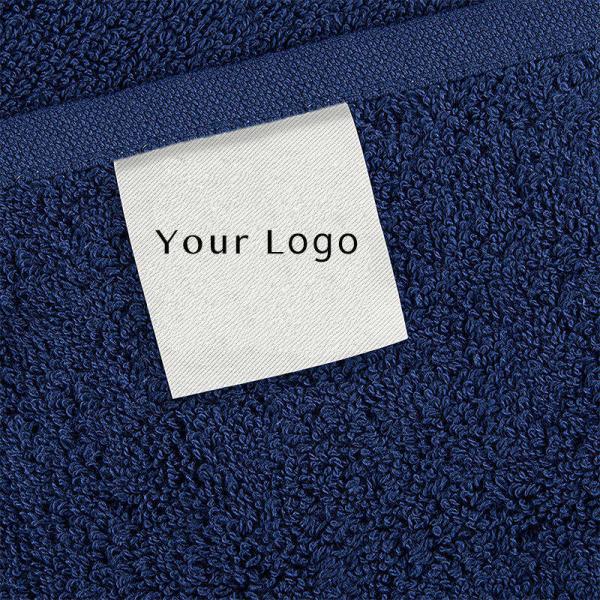 Super Soft Luxury Dobby Border 6 Pieces 100% Cotton Towel Set for Bathroom Shower Woven