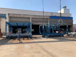 China 6.5x4x2.5m Skid Structural Steel Frame Construction Chemical Industry wholesale