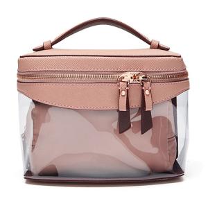 China Large Toiletry PVC Cosmetic Bag Organizer Clear Vinyl wholesale