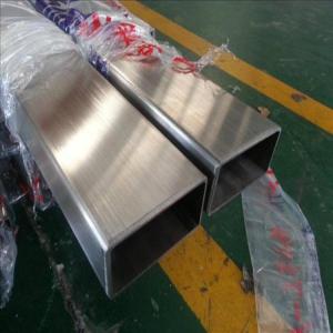 China 2mm Stainless Steel Rectangular Tube Anti Corrosion SGS Certificated wholesale