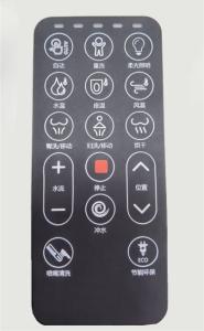 China Laser Etching Silicone Button Board For Toilet Flushing wholesale
