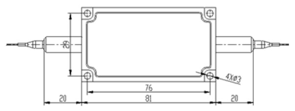 Polarization Maintaining Fiber Optical Isolator In Line Isolator 1064nm