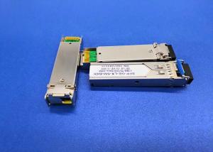 China 1490nm DFB Laser Fiber Optic SFP Module 100BASE 60KM Simplex LC RX1550nm wholesale