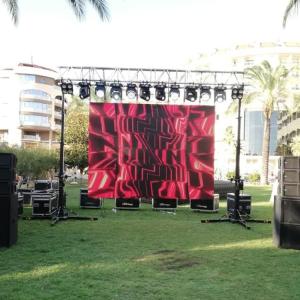 China Full Color Outdoor Rental LED Screen , P6mm Mobile Led Screen Hire wholesale