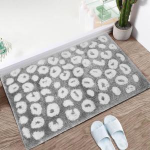 China 20X32 Inches Latex Backing Machine Washable Absorbent Shower Rug wholesale