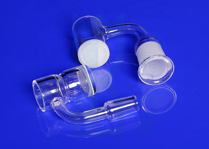 Small Miniature Quartz Glass Nail Core Reactor Design Banger 14mm Male