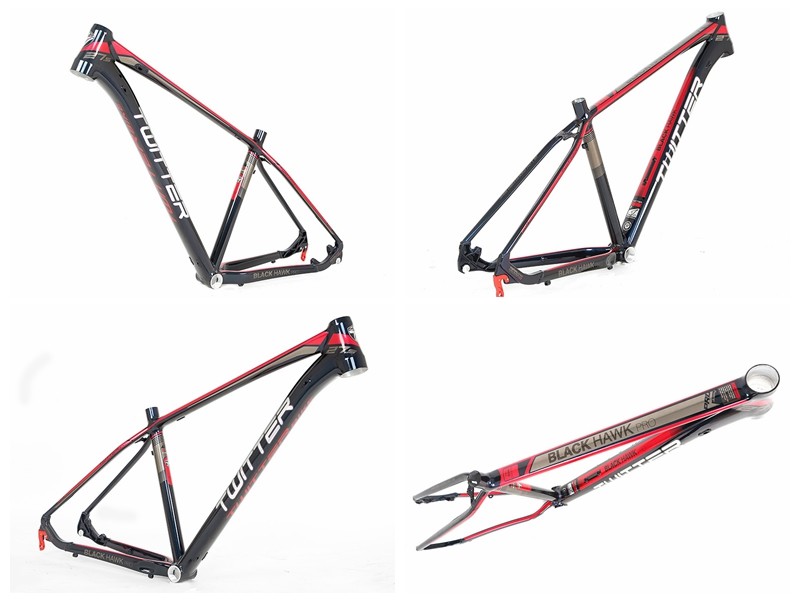 AL7005 Alloy Bicycle Frame , Frame MTB 29er Alloy Quick Release Or Thru Axle