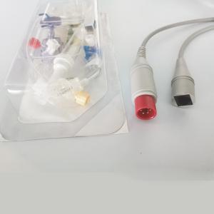 China White PVC Disposable Pressure Transducers For Abbott 6 Months Warranty wholesale