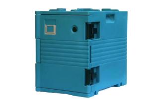 China 90L Sandwich Hot Fast Food Pan Carrier Insulated Food Transport Box wholesale