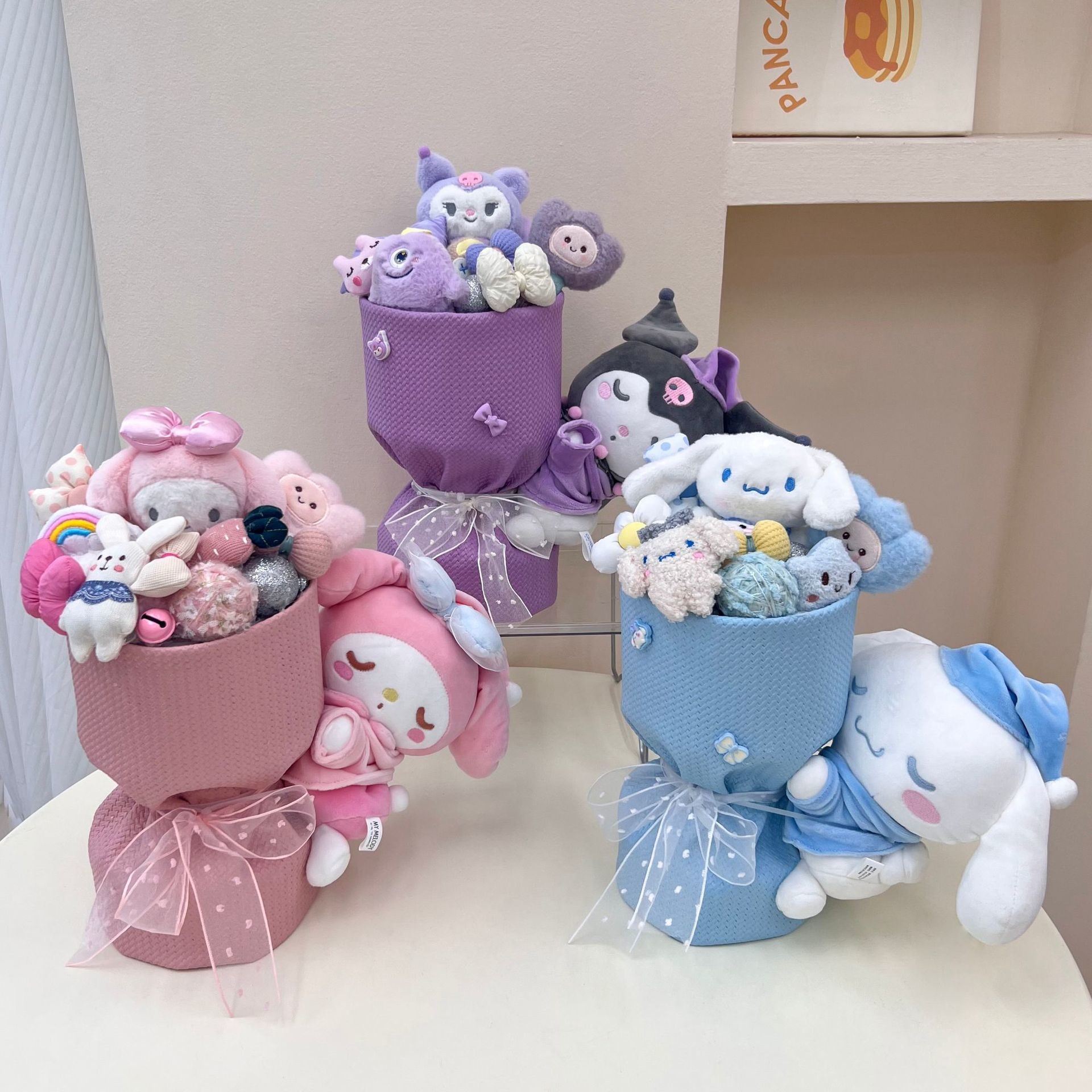 Cartoon Kuromi Doll Bouquet Creative Gift Birthday Gift Bouquet for Girlfriend Graduation Season Valentine's Day Gift