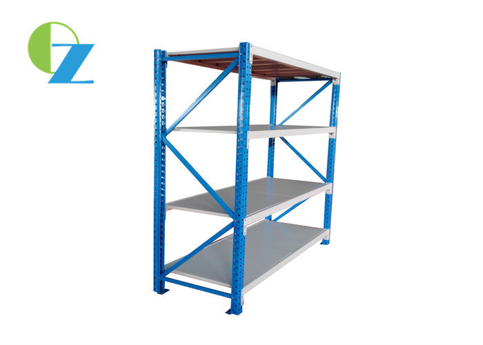 Durable Light Duty Shelving Steel Storage Rack , material Metal Warehouse